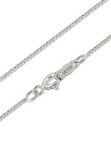 very nice silver box chain necklace for kids